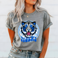 TIGERS Retro Faux Glitter tee