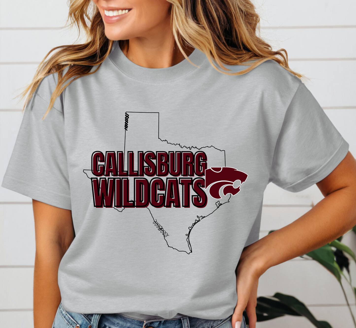 CALLISBURG WILDCATS Vintage tee