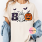 BOO Faux Glitter Top