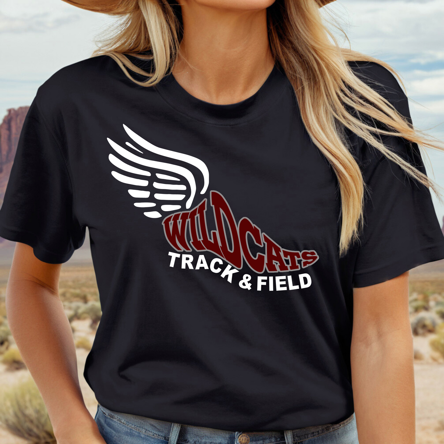 WILDCAT TRACK tee