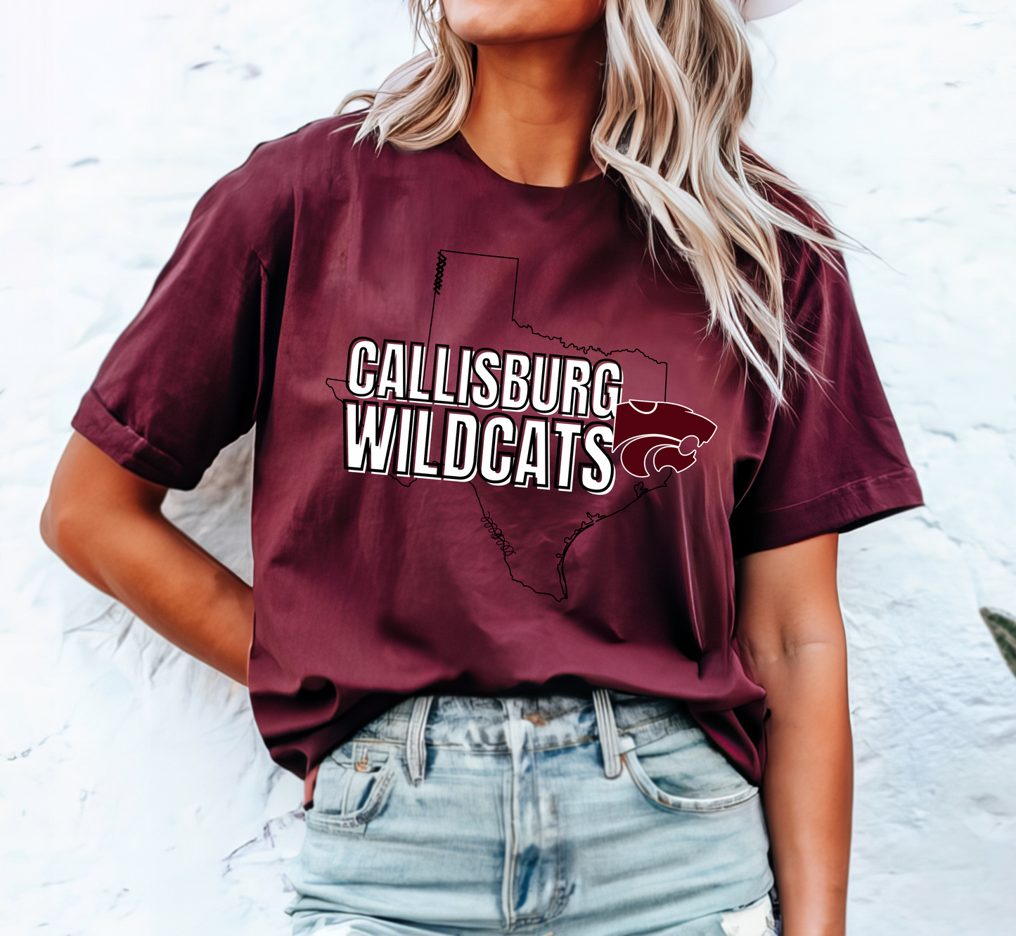 CALLISBURG WILDCATS Vintage tee