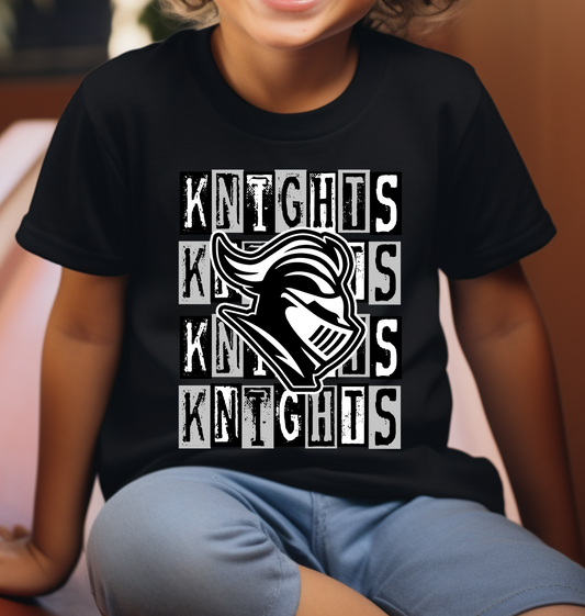 Youth KNIGHTS Stacked Top