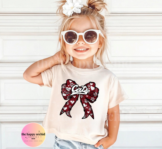 NEW Youth Cats Bow Top
