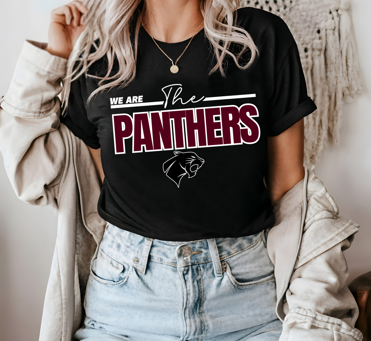 WE ARE THE PANTHERS tee