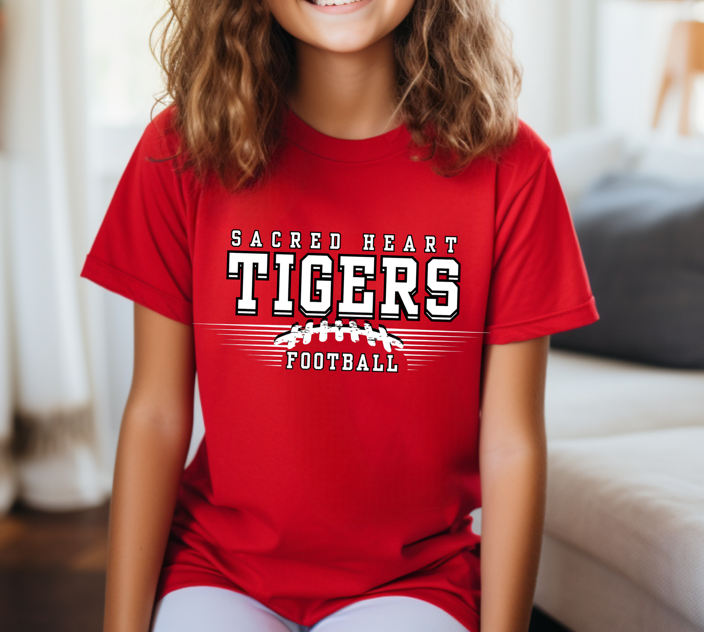 Youth SACRED HEART TIGERS FOOTBALL Top