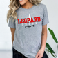 LEOPARD CHEER MOM Top