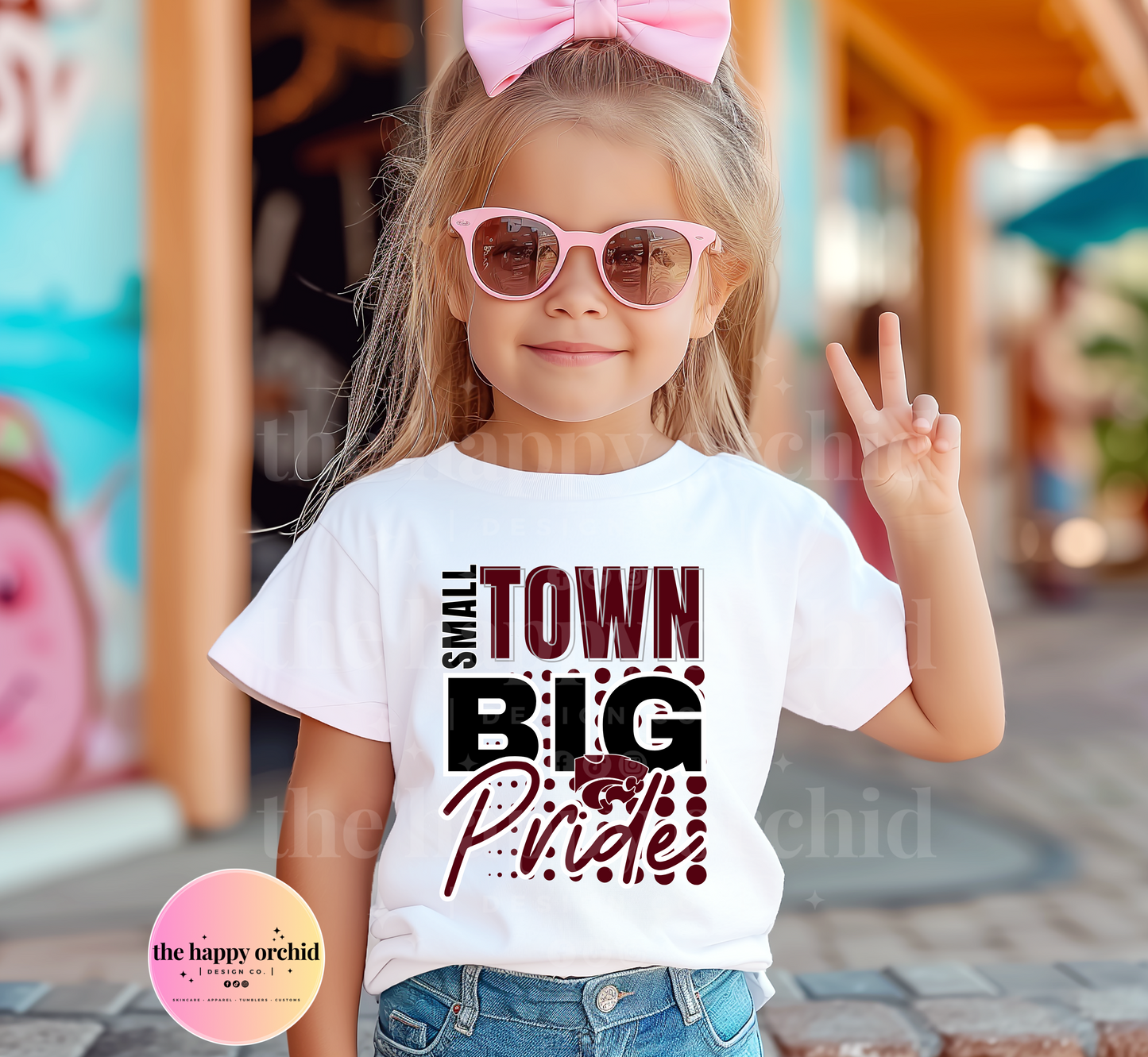 NEW Youth Small Town Big Pride Top