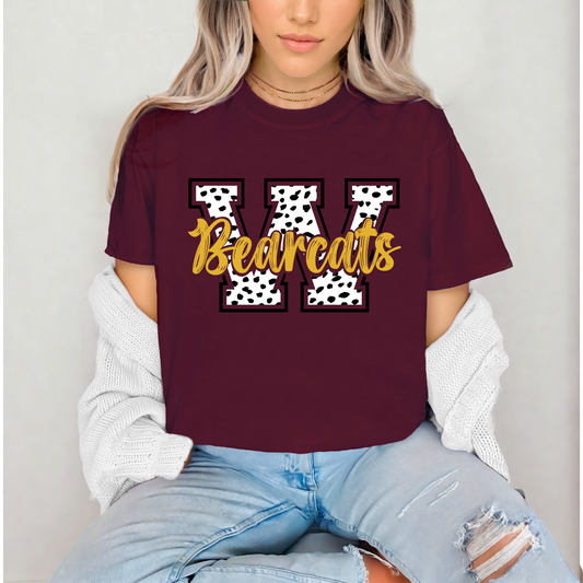 WHITESBORO BEARCATS Dots tee