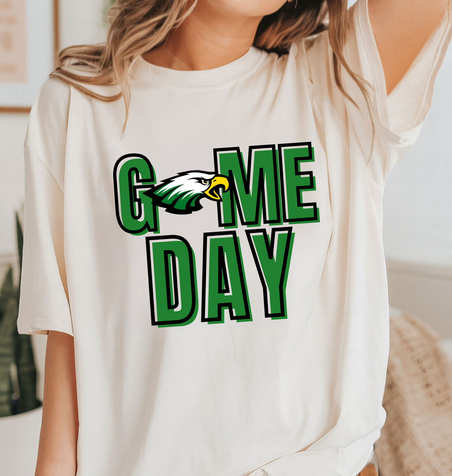 GAME DAY EAGLES tee