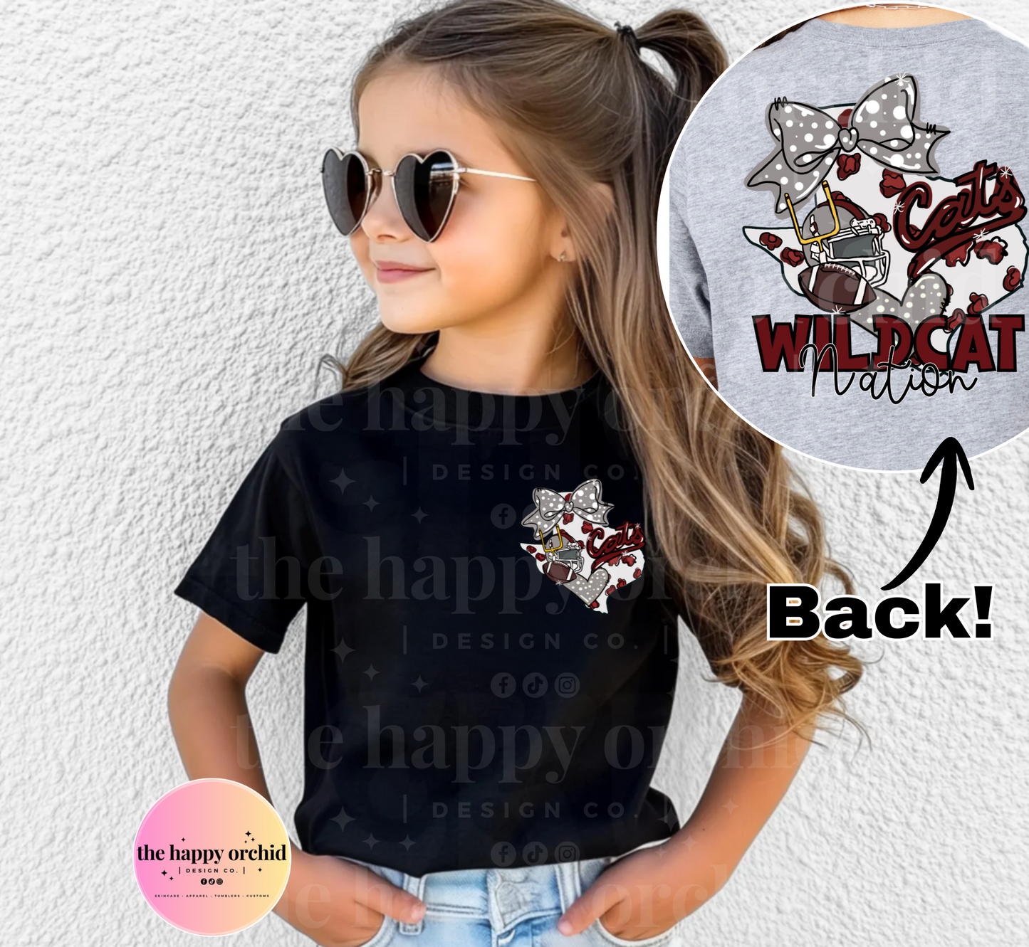 NEW Youth Wildcat Nation Top