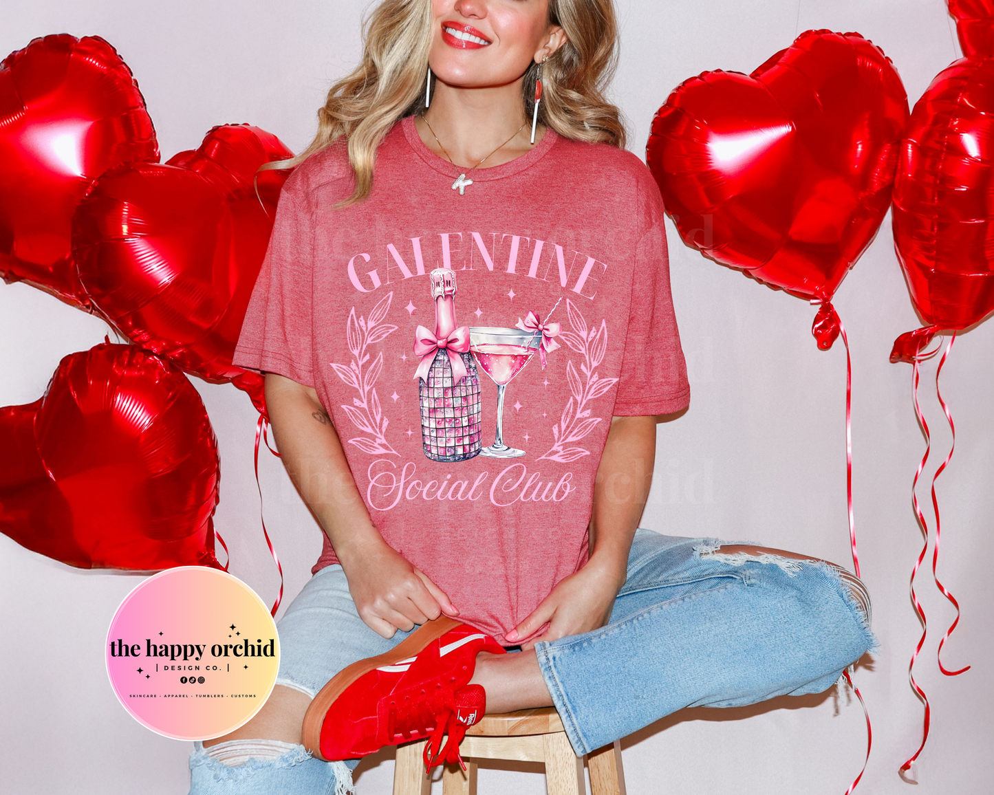 GALENTINE SOCIAL CLUB Top