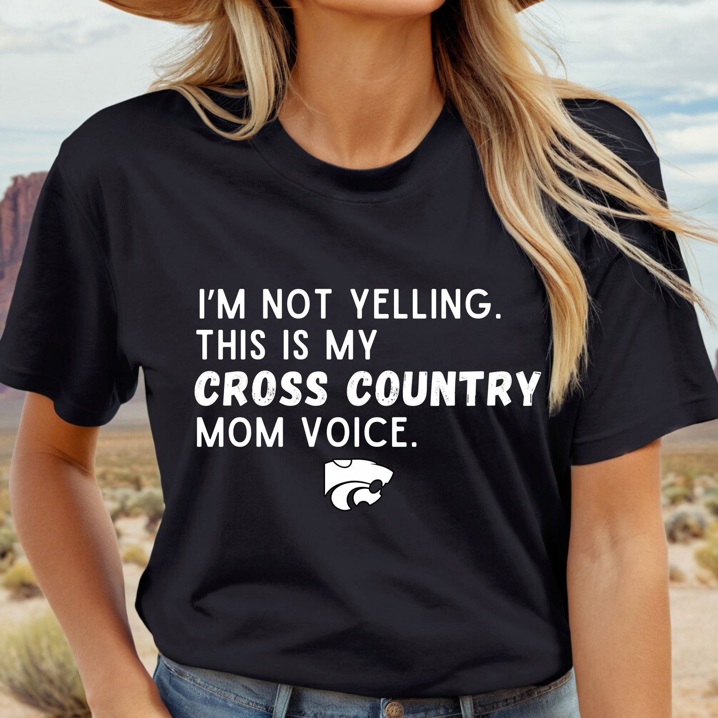 THIS IS MY CROSS COUNTRY VOICE tee