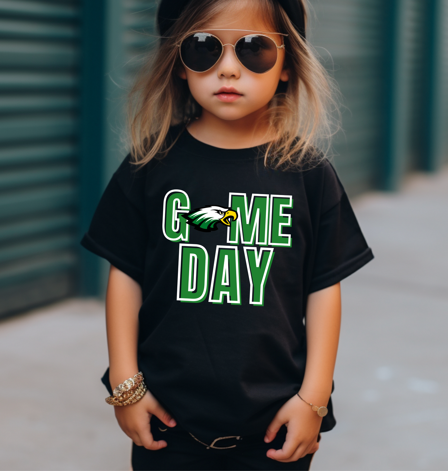 Youth GAME DAY EAGLES Top