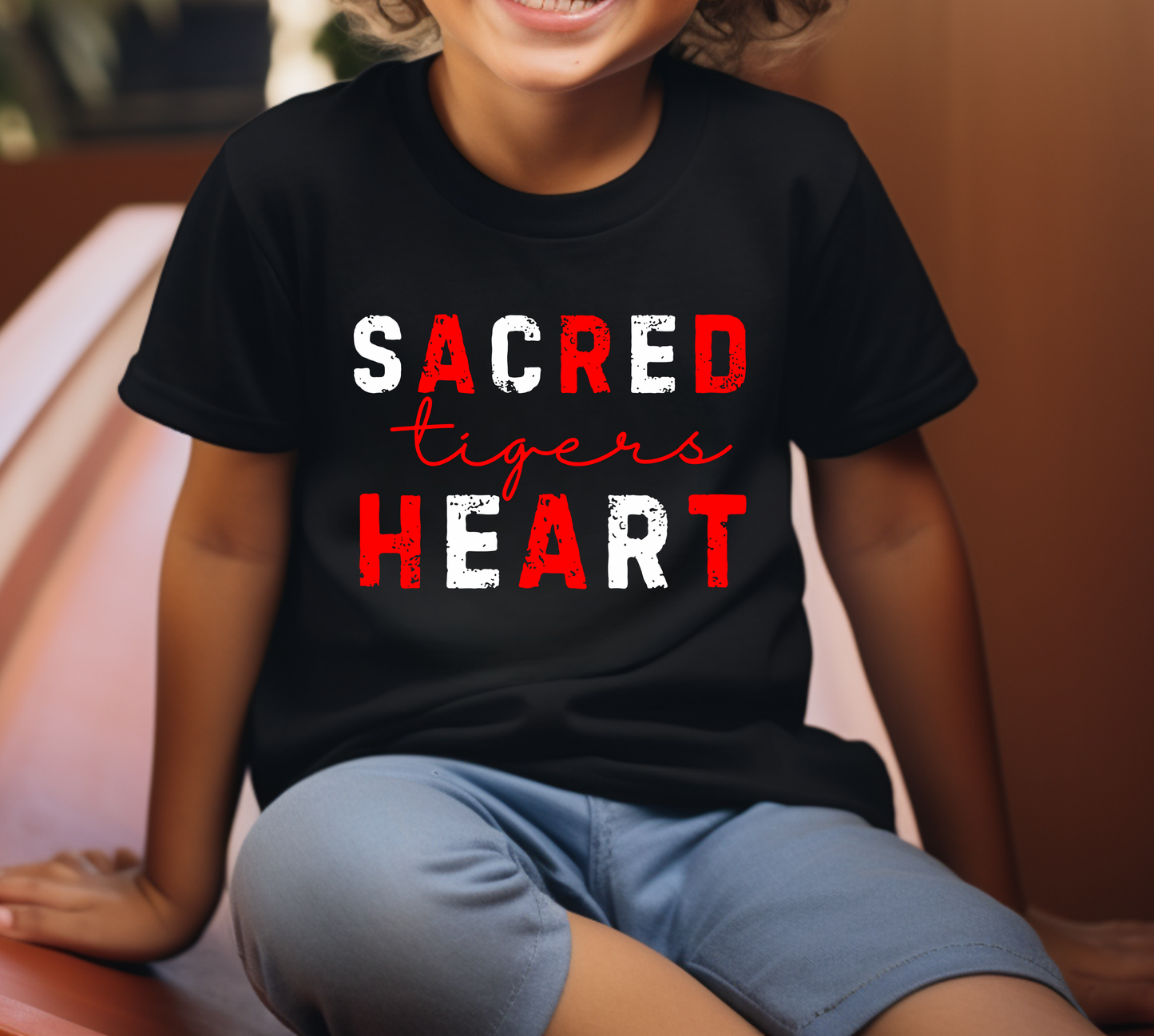 Youth SACRED HEART TIGERS Top