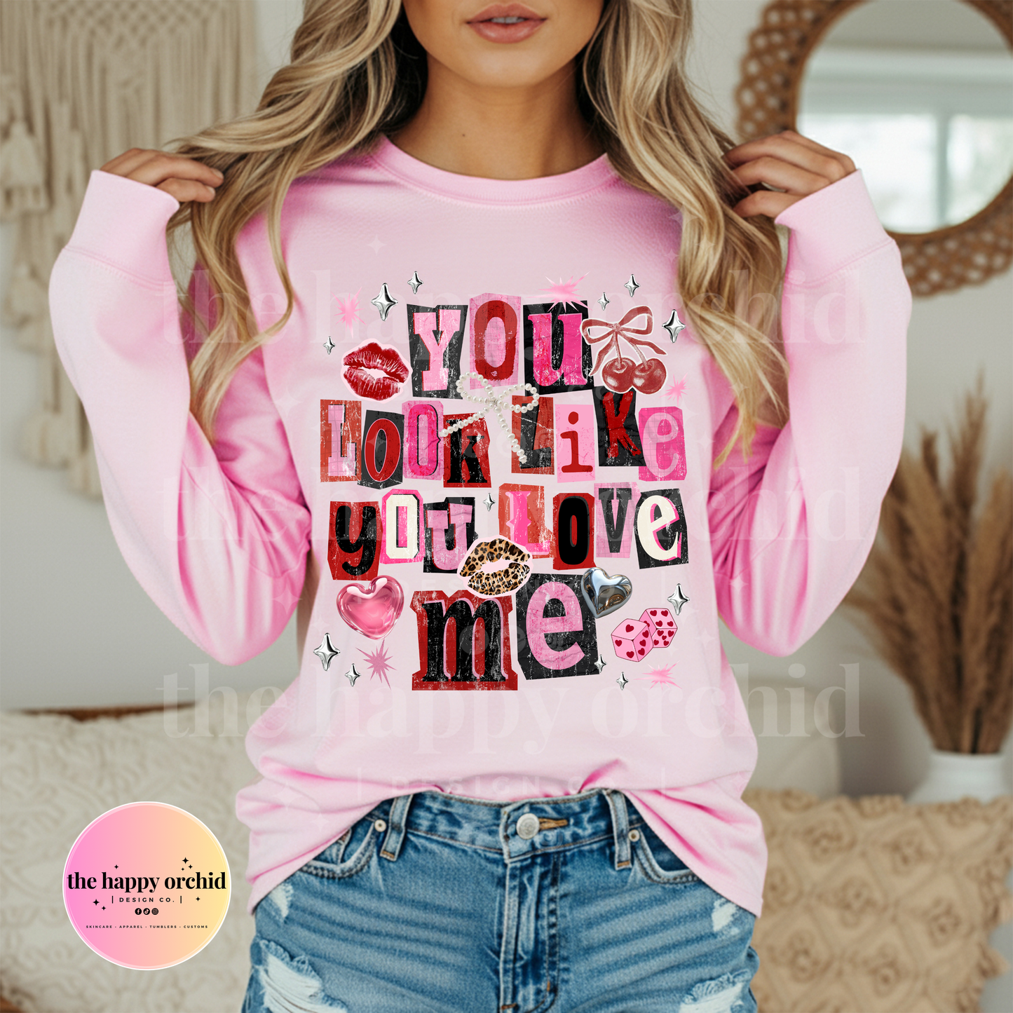 (NEW) YOU LOOK LIKE YOU LOVE ME Valentine’s Top