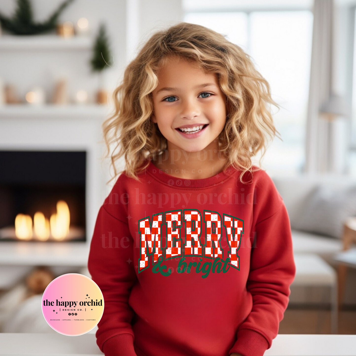 Youth MERRY & BRIGHT Top