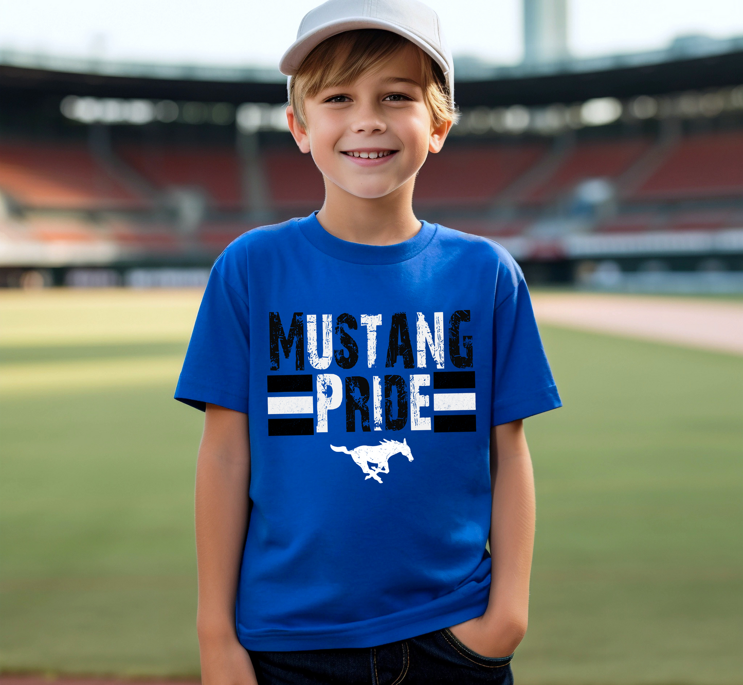 Youth MUSTANGS PRIDE Top