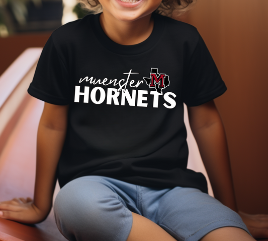 Youth MUENSTER HORNETS Logo Top