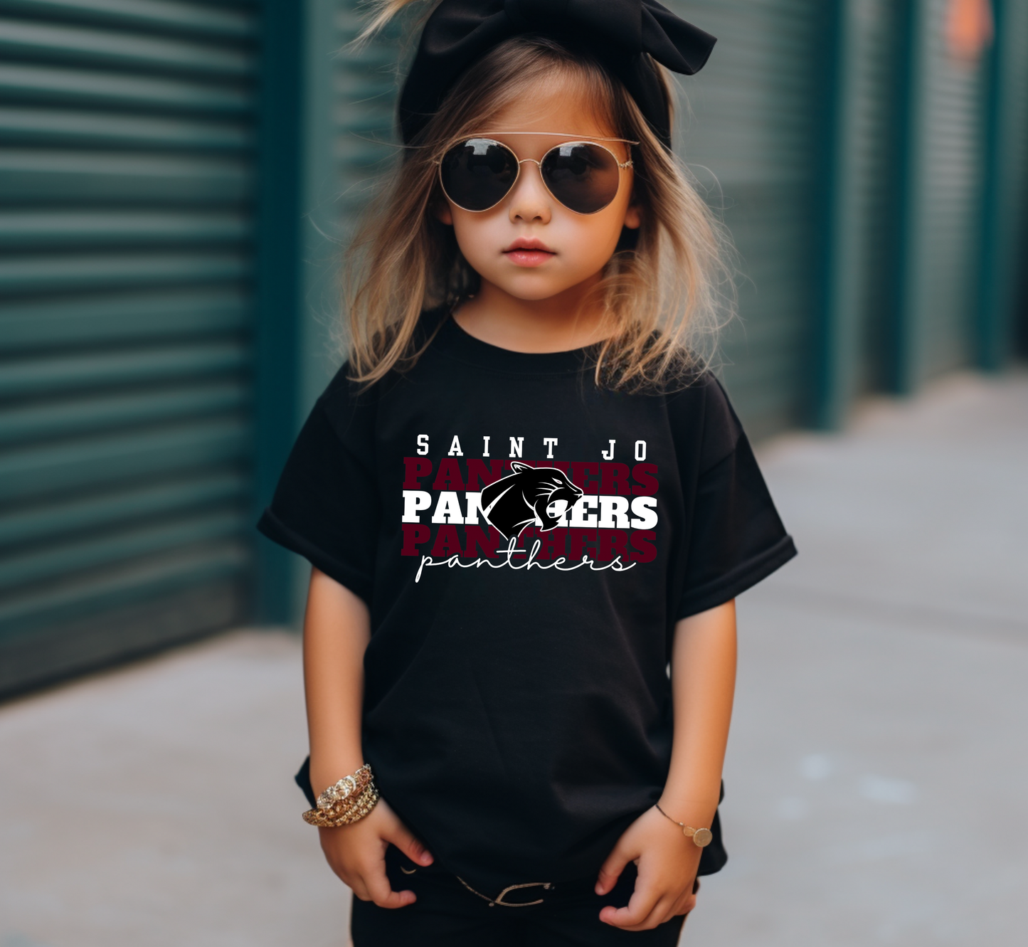 Youth SAINT JO PANTHERS Top