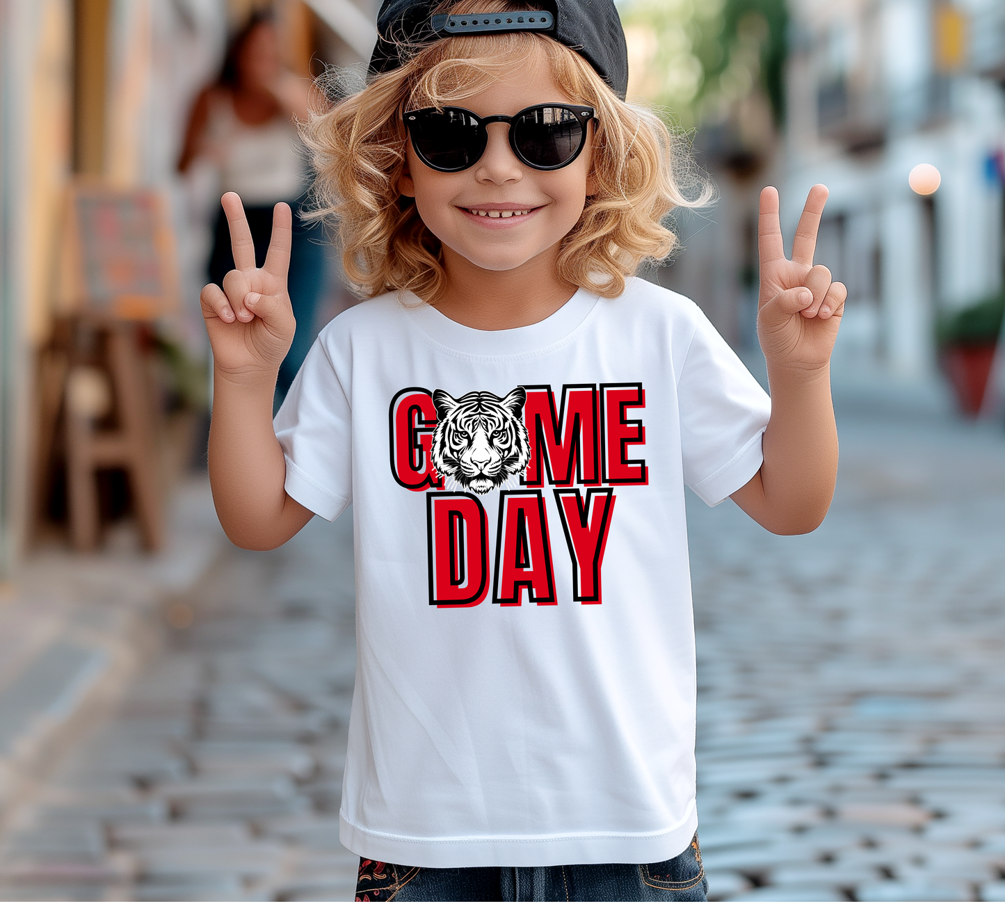 Youth GAME DAY TIGERS Top