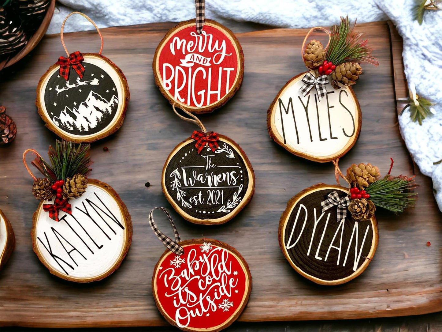 PERSONALIZED ORNAMENTS