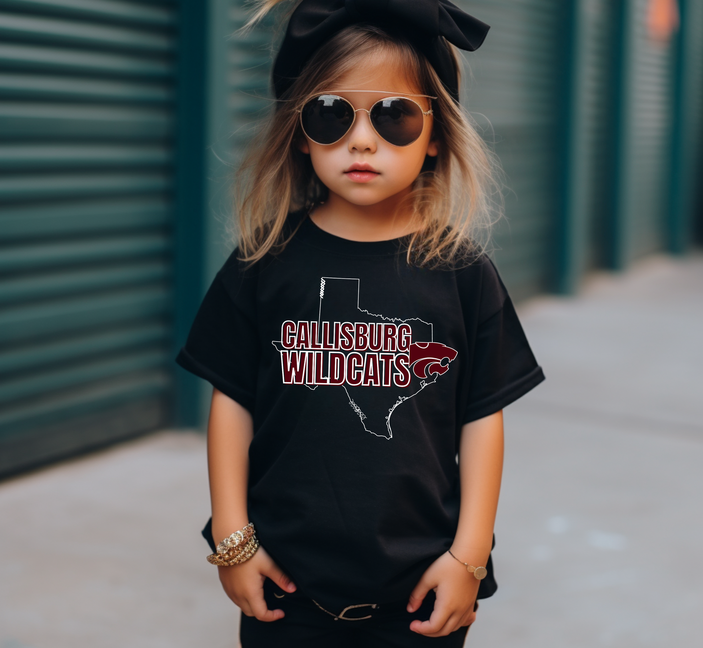 Youth CALLISBURG WILDCATS Vintage Top