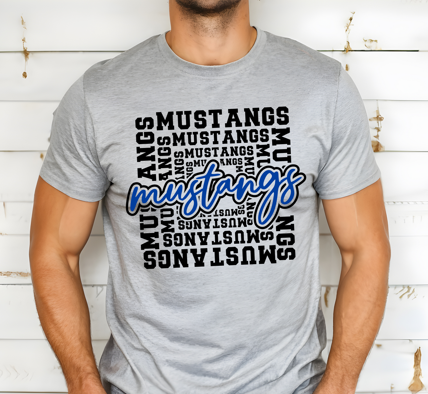 MUSTANGS tee