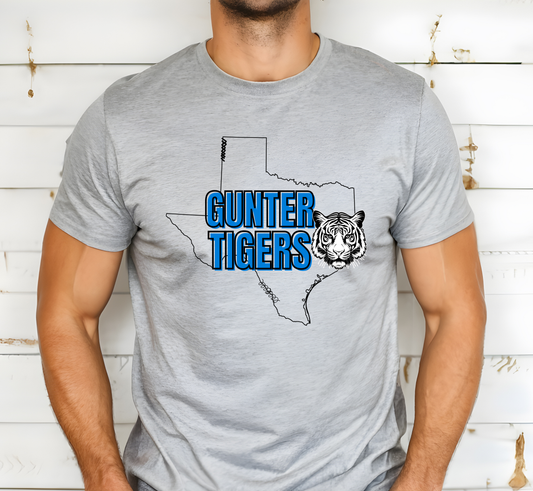 GUNTER TIGERS Vintage tee