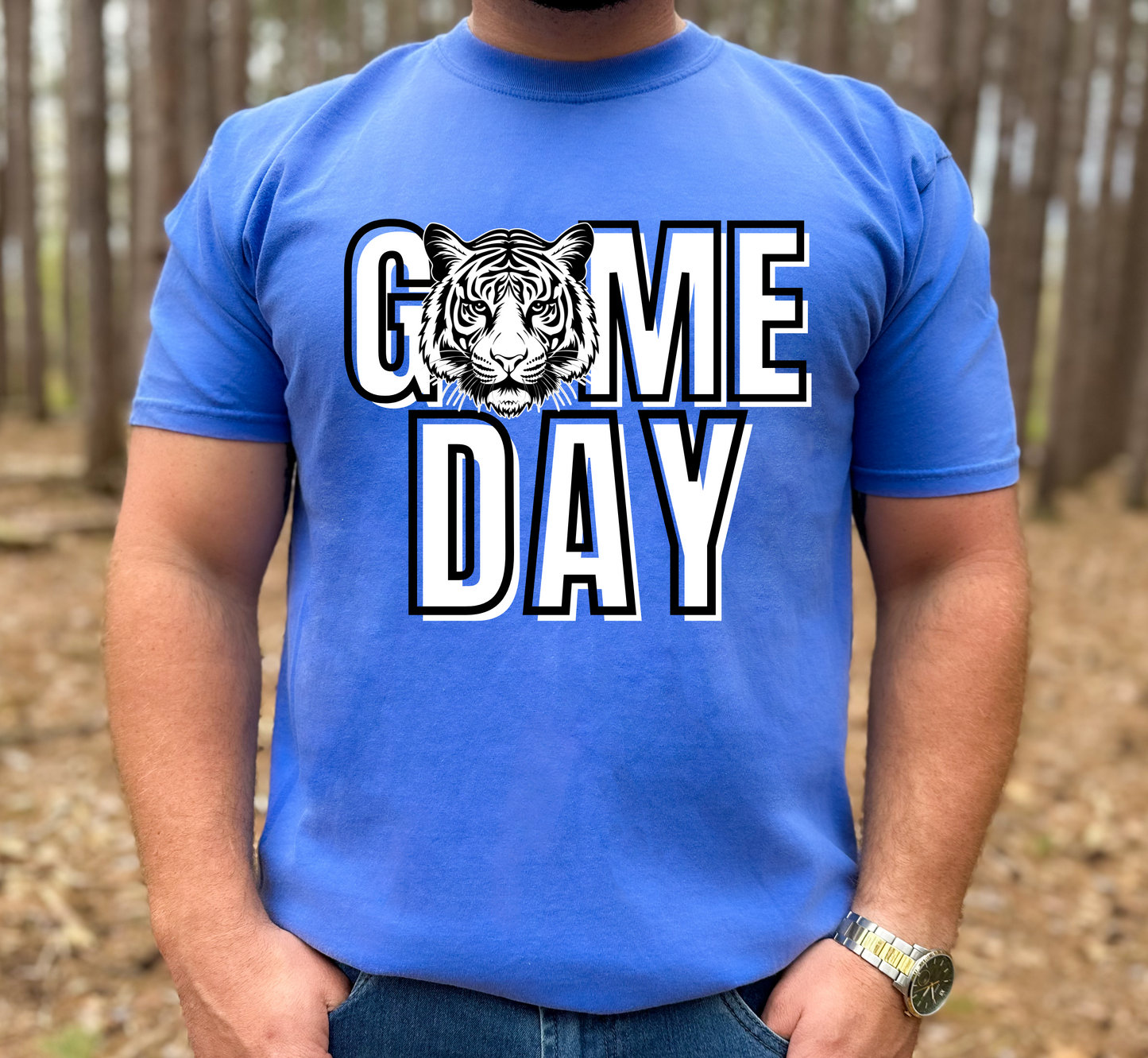 GAME DAY TIGERS tee