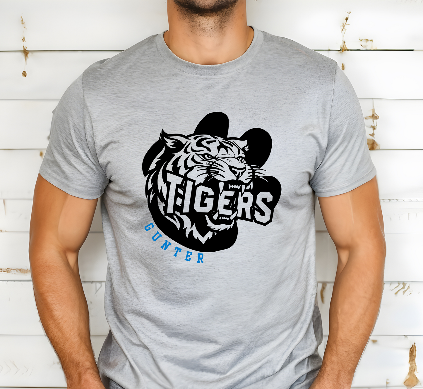 GUNTER TIGERS PAW PRINT tee