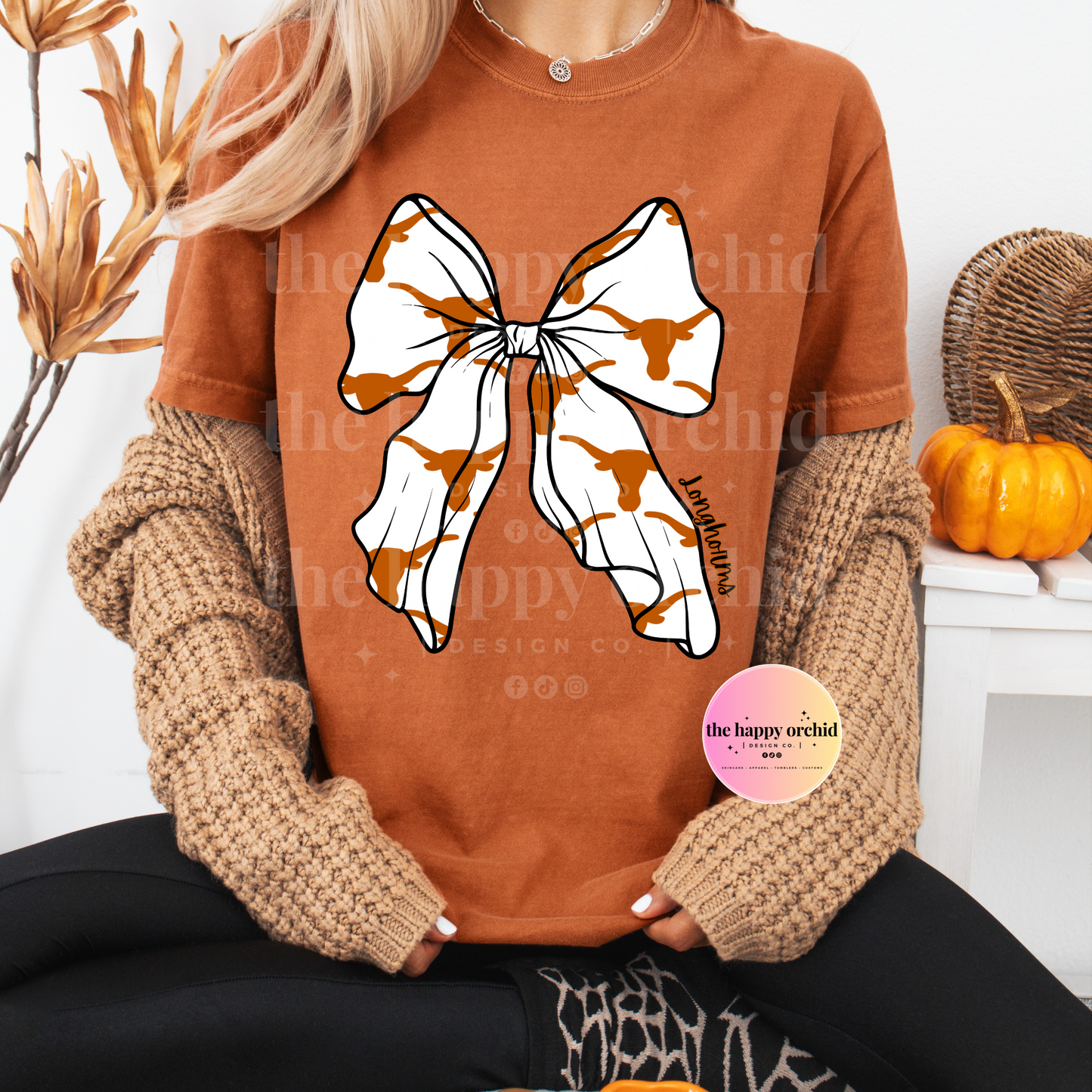 TEXAS LONGHORNS BOW Top