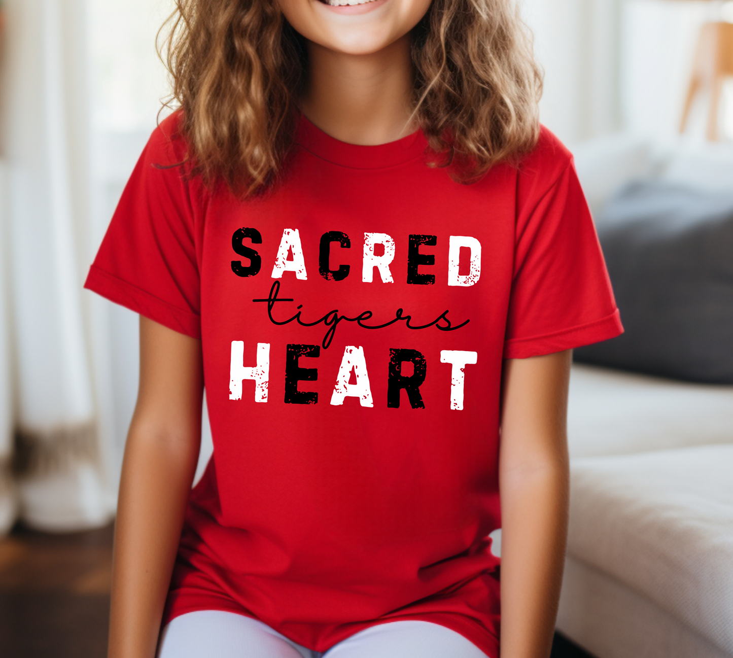 Youth SACRED HEART TIGERS Top