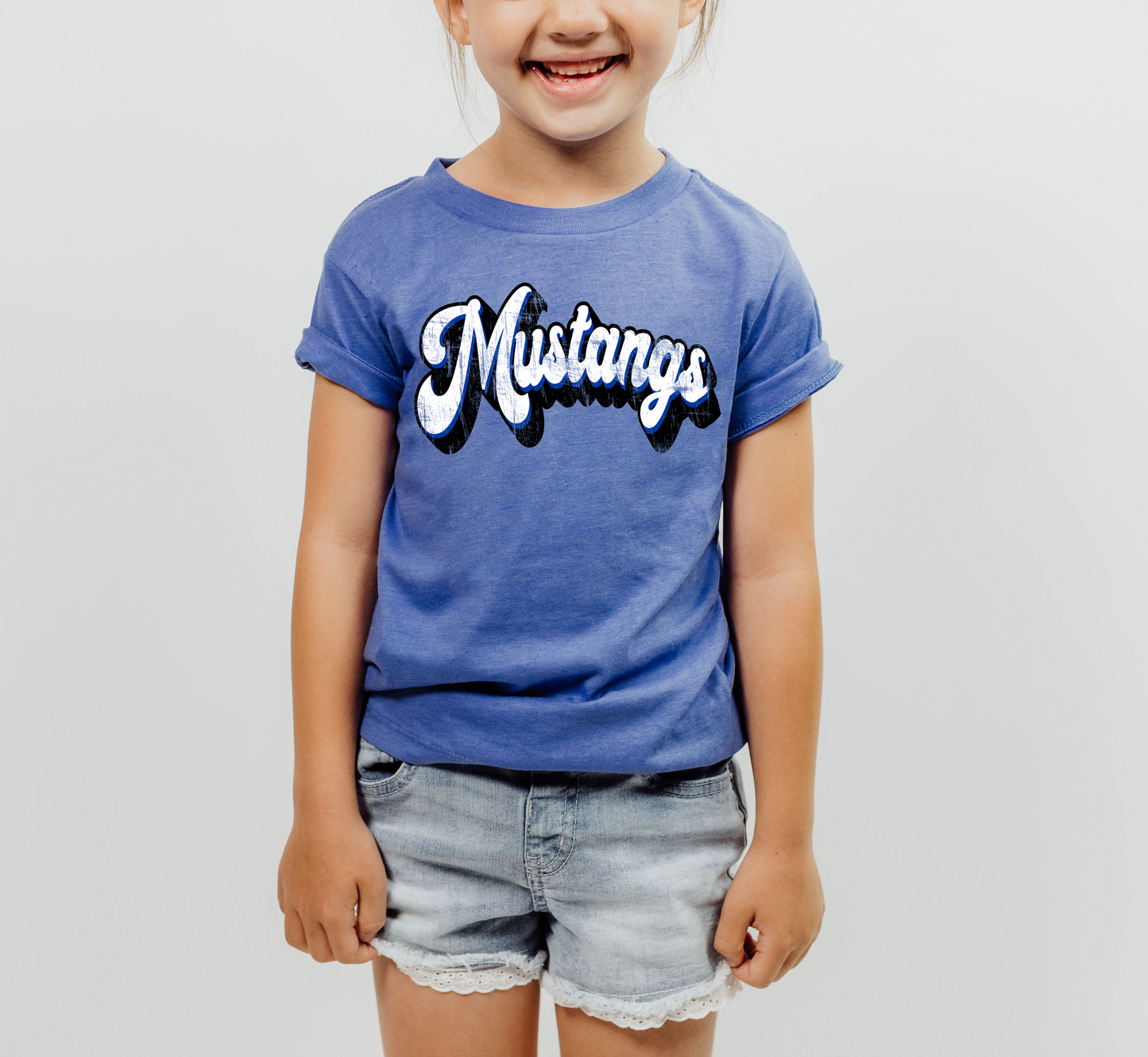 Youth RETRO MUSTANGS Top