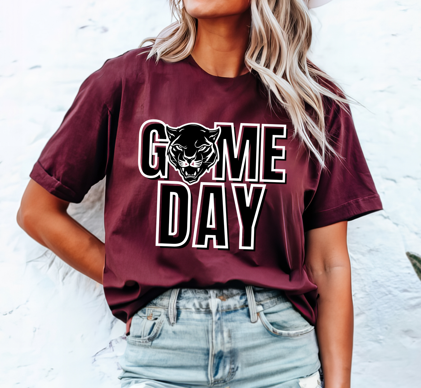 GAME DAY PANTHERS tee