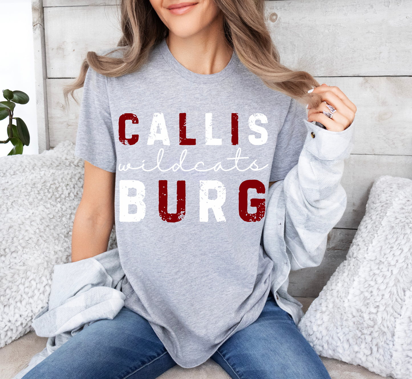 CALLISBURG WILDCATS tee