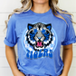 TIGERS Retro Faux Glitter tee