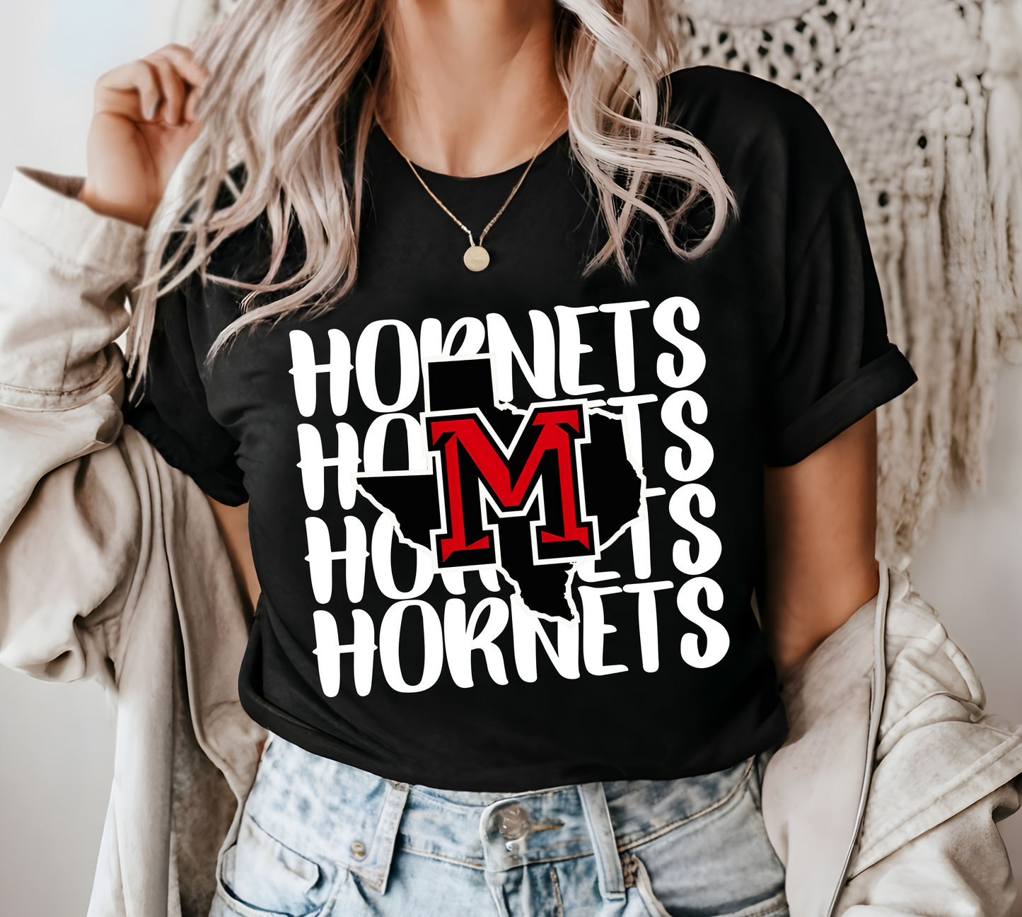 MUENSTER HORNETS tee