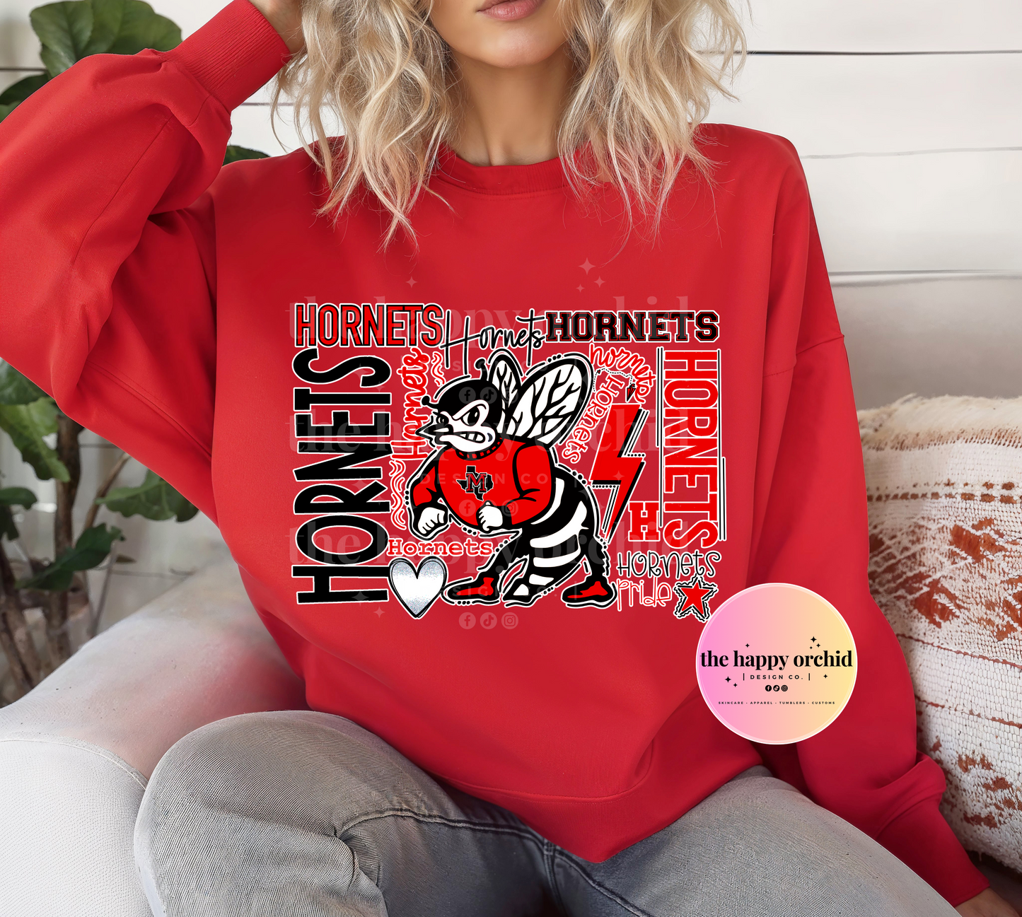 MUENSTER HORNETS Mascot top