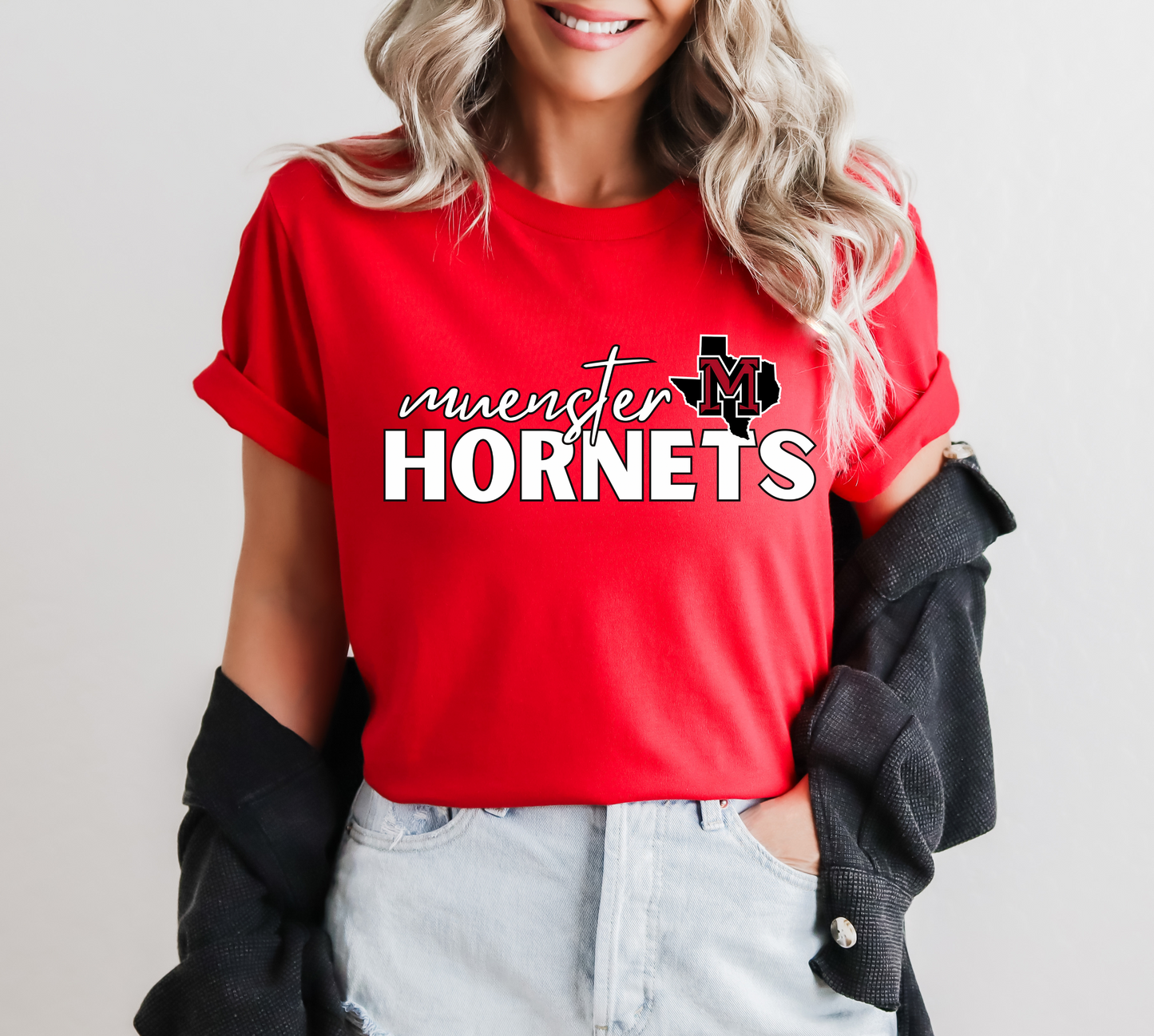 MUENSTER HORNETS Logo tee