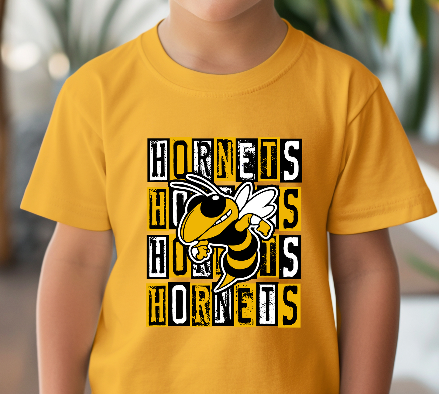 Youth HORNETS Stacked Top