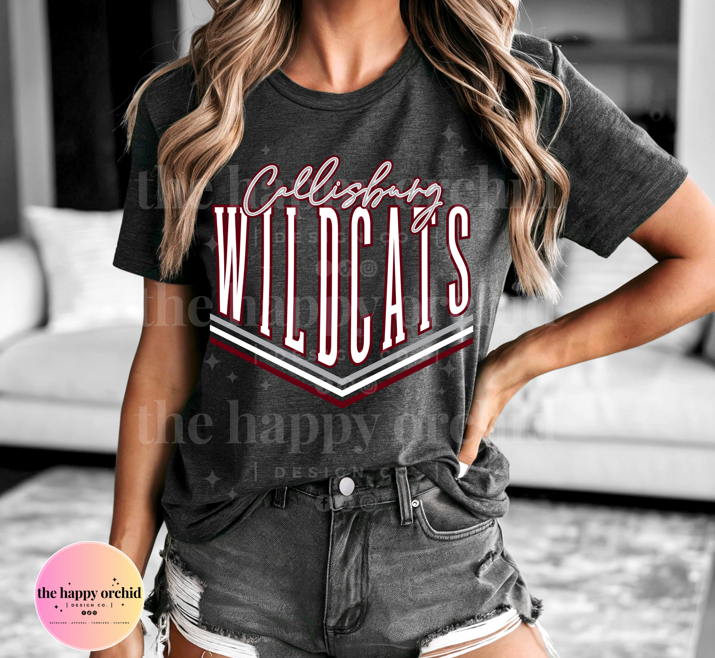 NEW CALLISBURG WILDCATS tee