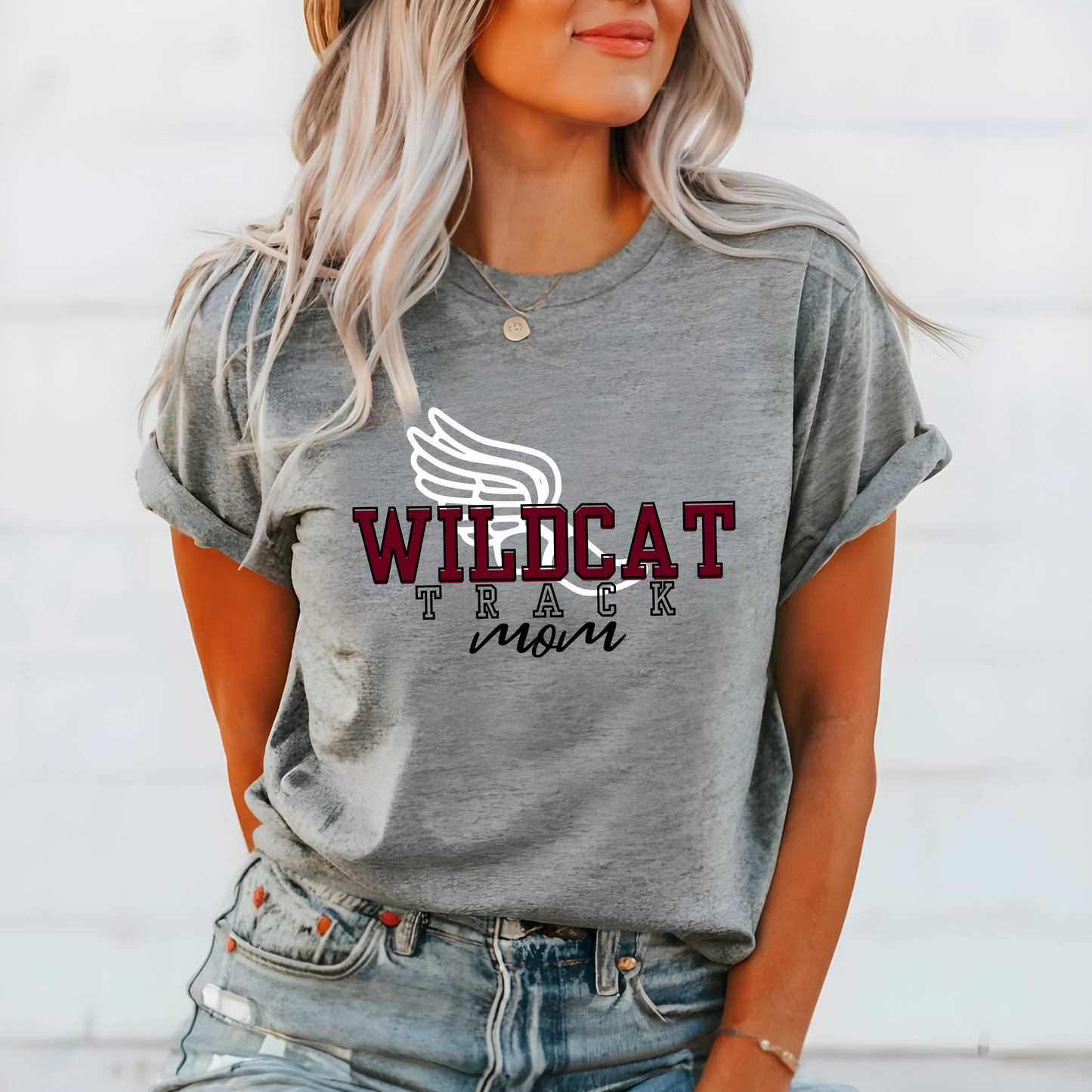 WILDCAT TRACK MOM tee