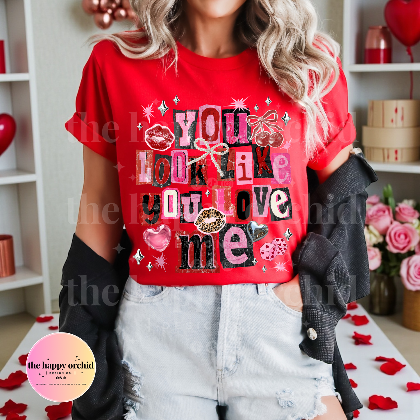 (NEW) YOU LOOK LIKE YOU LOVE ME Valentine’s Top