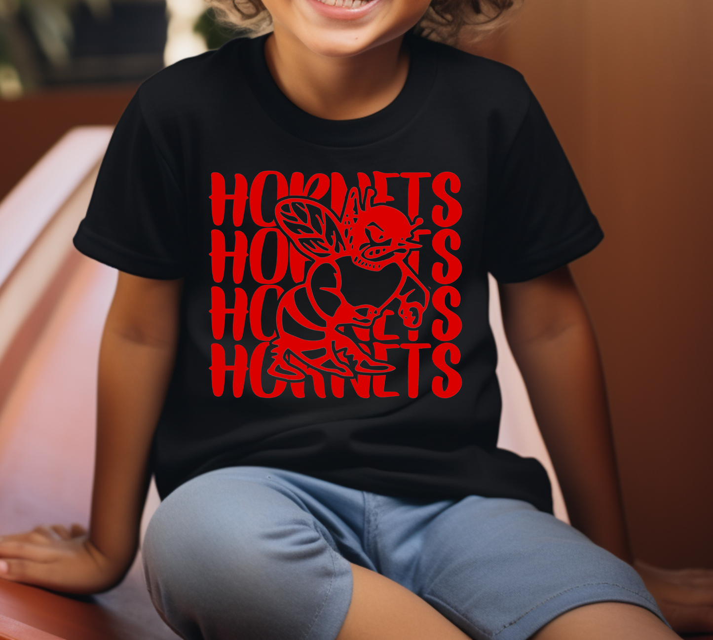 Youth HORNETS MASCOT Top