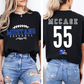 MUSTANG FOOTBALL MOM - ST. MARY Personalized Tee