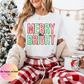 MERRY & BRIGHT TINSEL Top