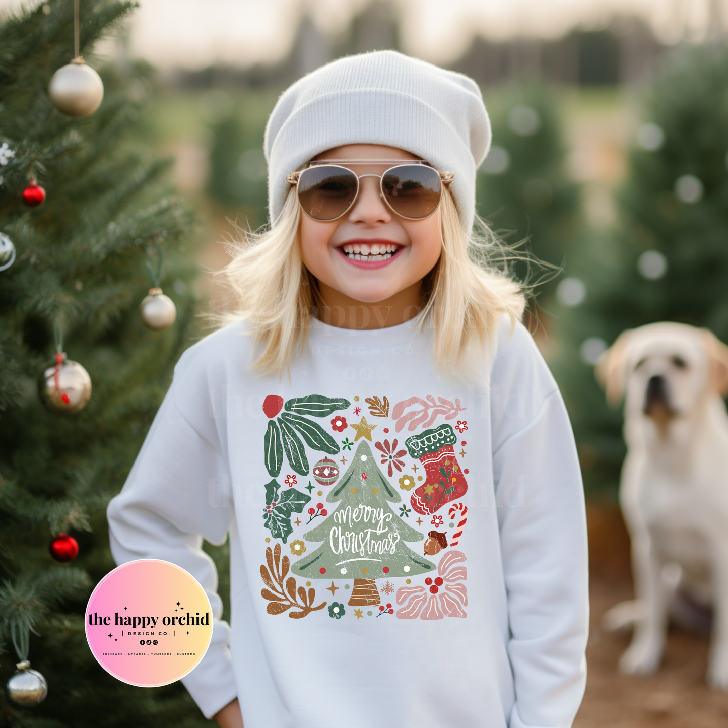 Youth BOHO CHRISTMAS Top