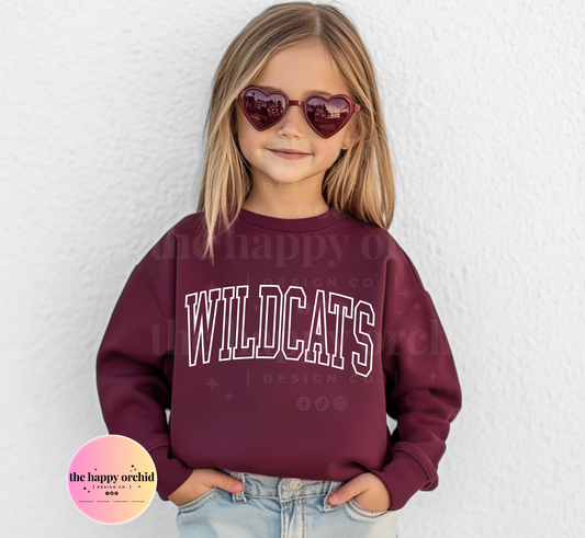 NEW Youth Wildcats Trendy Top