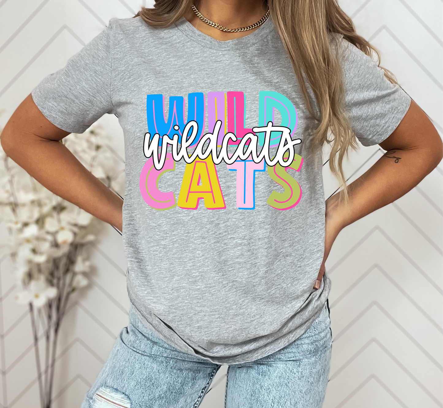 Youth WILDCATS Multicolor Top