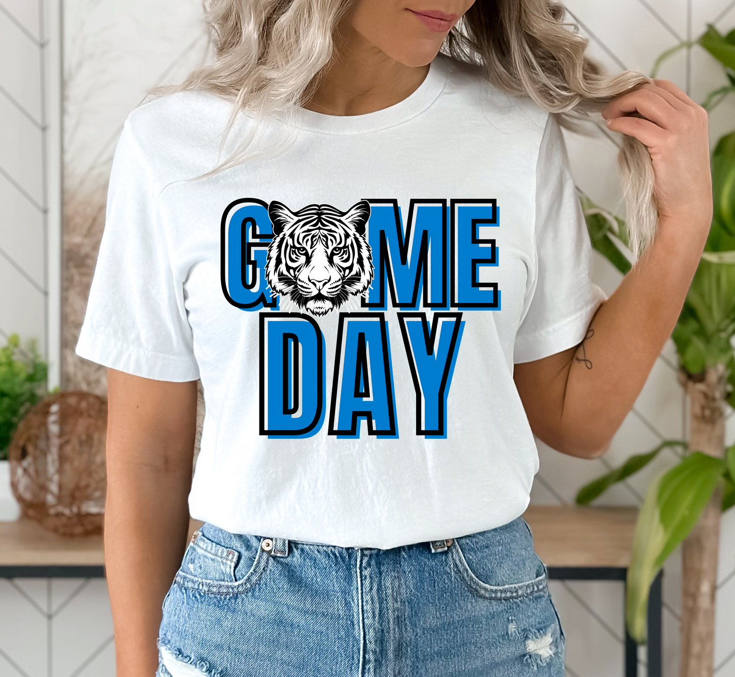 GAME DAY TIGERS tee